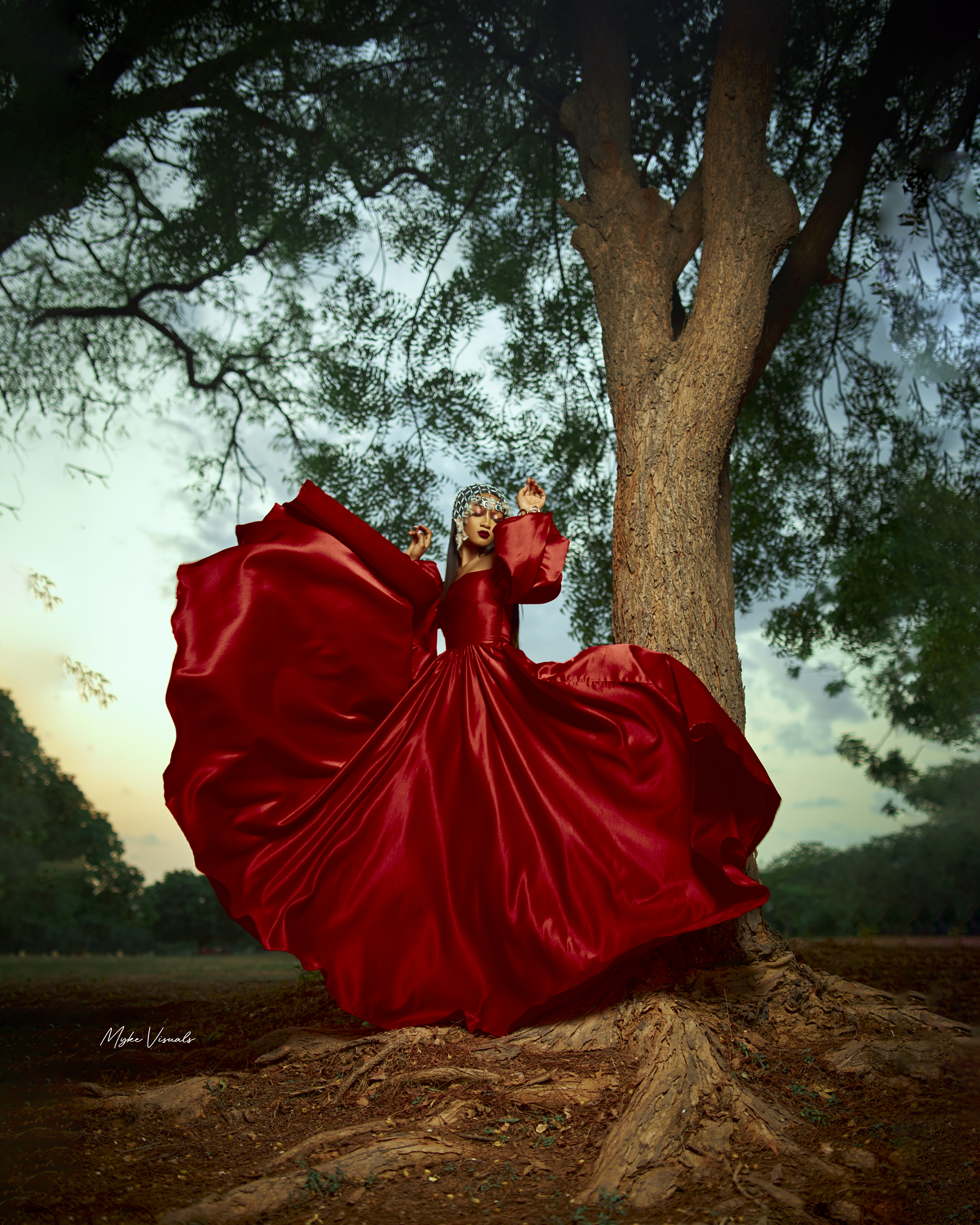 Makeup and beauty portrait